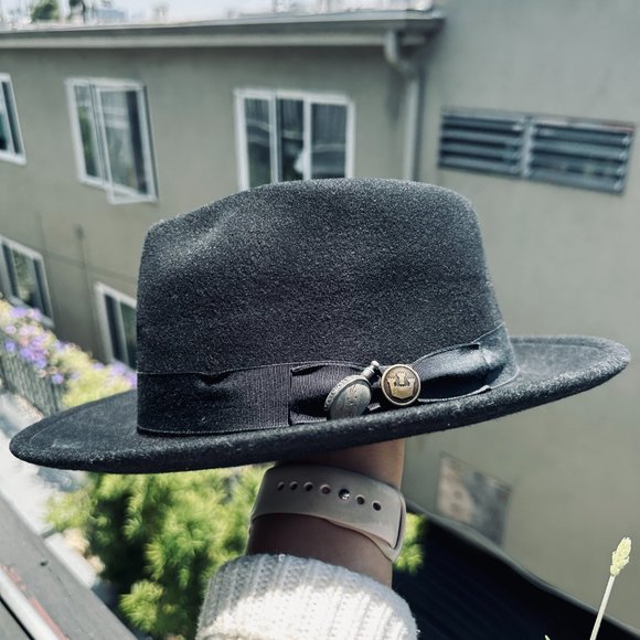 Black - Goorin Bro’s The Doctor Fedora - Picture 1 of 6
